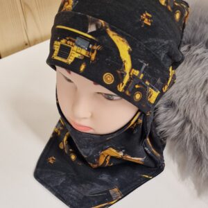 Tuukrimüts Kollased kopad, topeltpuuvillane, suurus 48